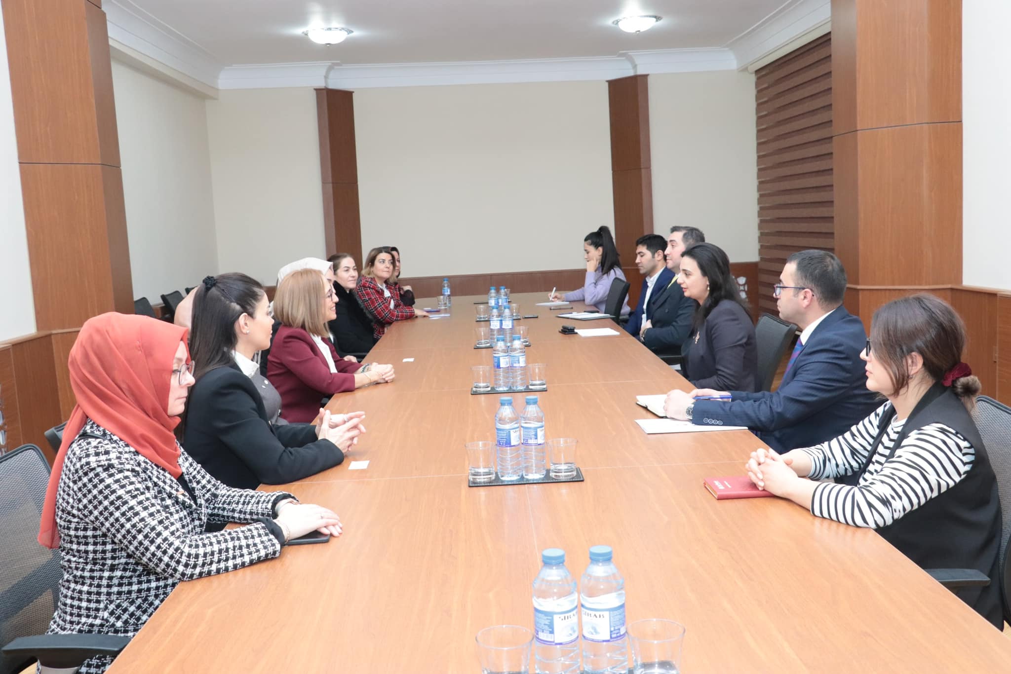 The State Committee held a meeting with representatives of the Women and Democracy Organization of Turkiye (KADEM)