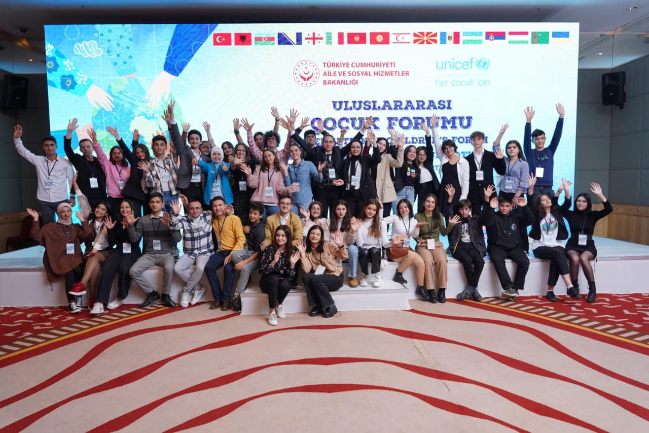 Ankara şəhərində 23-cü Beynəlxalq Uşaq Forumu baş tutub