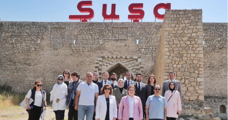 Turkish delegation visited Shusha